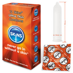 Préservatifs Skins pack Ultra Thin 12